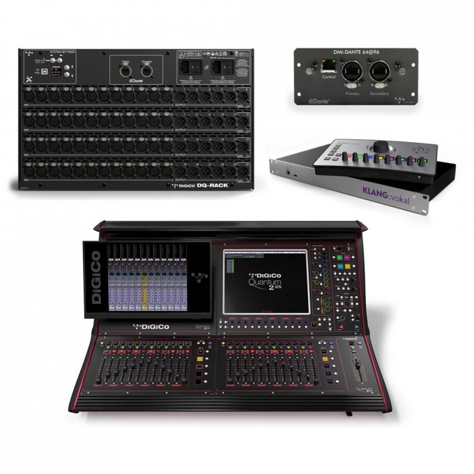 Цифровые микшерные пульты DIGICO QUANTUM 225 DQI 84024